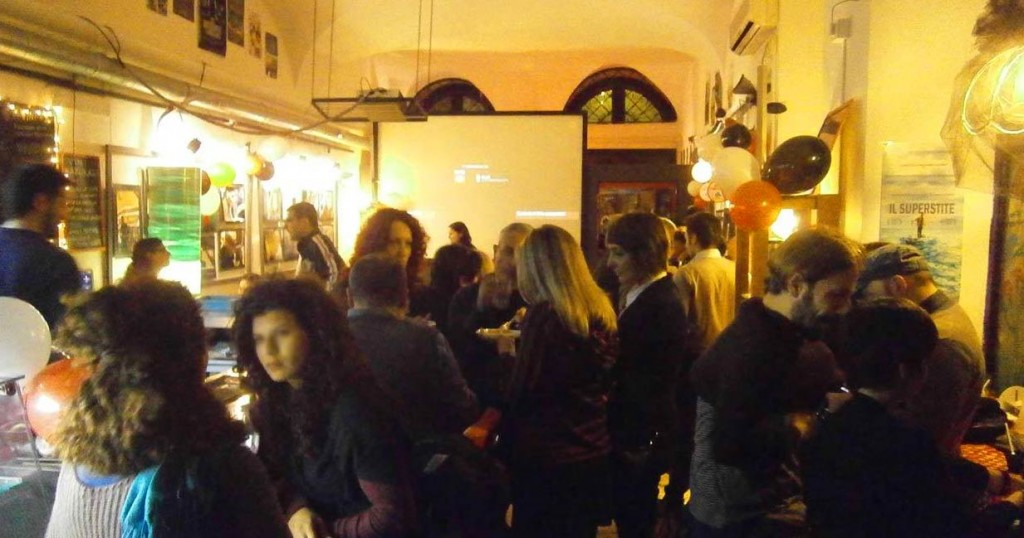 Our vintage bar-cafeteria and foyer